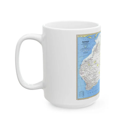 Australia (1979) (Map) White Coffee Mug-Go Mug Yourself