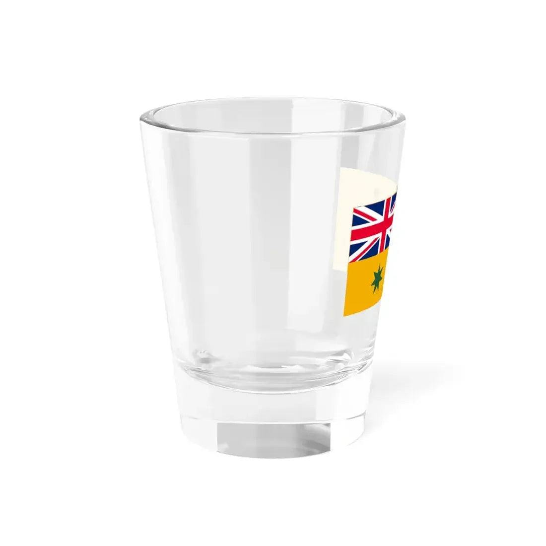 Australia flag green on yellow (Australia) Shot Glass 1.5oz - Go Mug Yourself