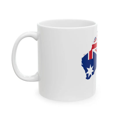 Australia stub (Australia) White Coffee Mug - Go Mug Yourself