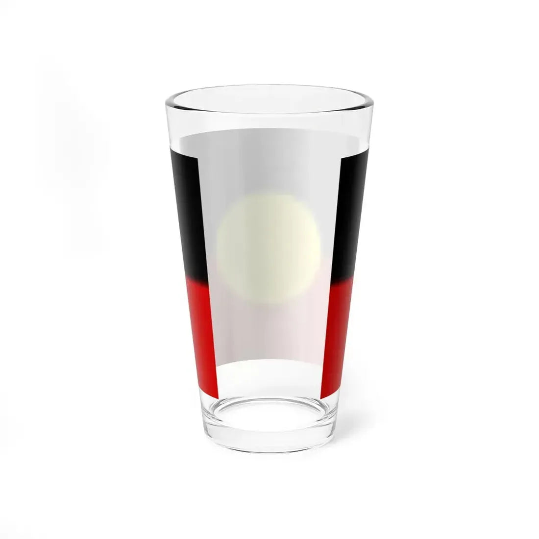 Australian Aboriginal Flag (Australia) Pint Glass 16oz - Go Mug Yourself