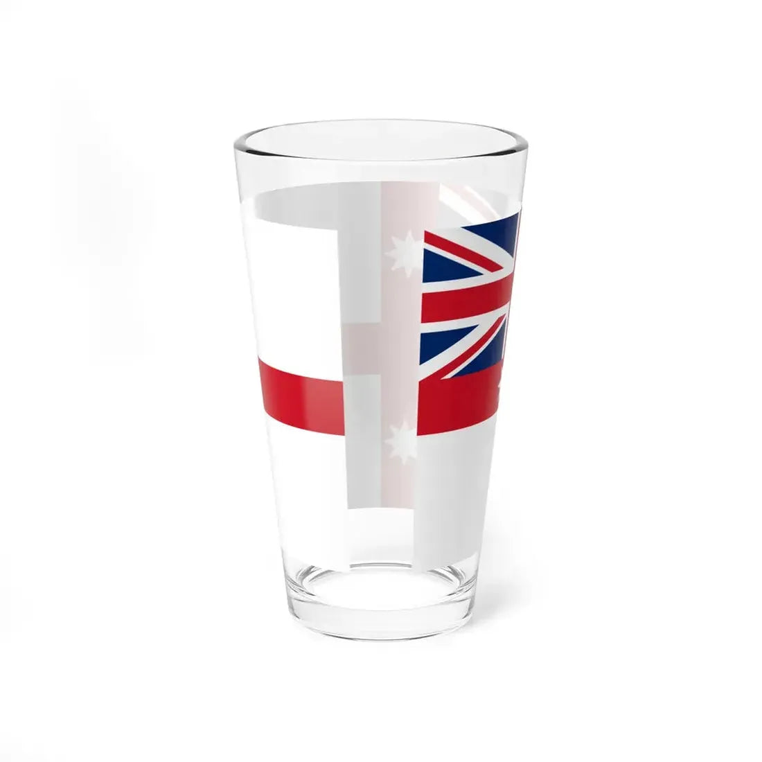 Australian Colonial Flag (Australia) Pint Glass 16oz - Go Mug Yourself
