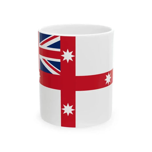 Australian Colonial Flag (Australia) White Coffee Mug 11oz - Go Mug Yourself