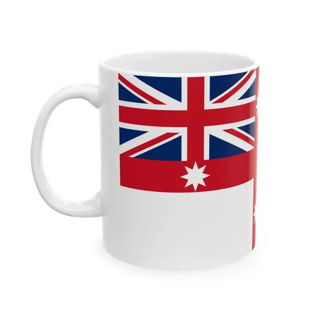 Australian Colonial Flag (Australia) White Coffee Mug - Go Mug Yourself