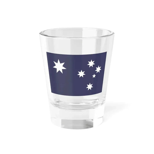 Australian Commonwealth Flag - Ausflag (Australia) Shot Glass 1.5oz 1.5oz - Go Mug Yourself