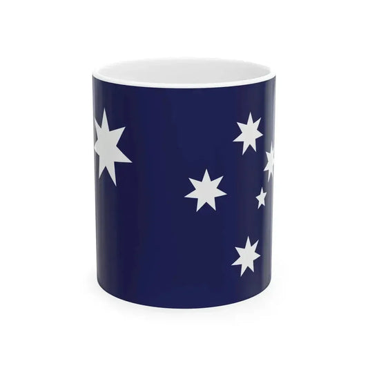 Australian Commonwealth Flag - Ausflag (Australia) White Coffee Mug 11oz - Go Mug Yourself