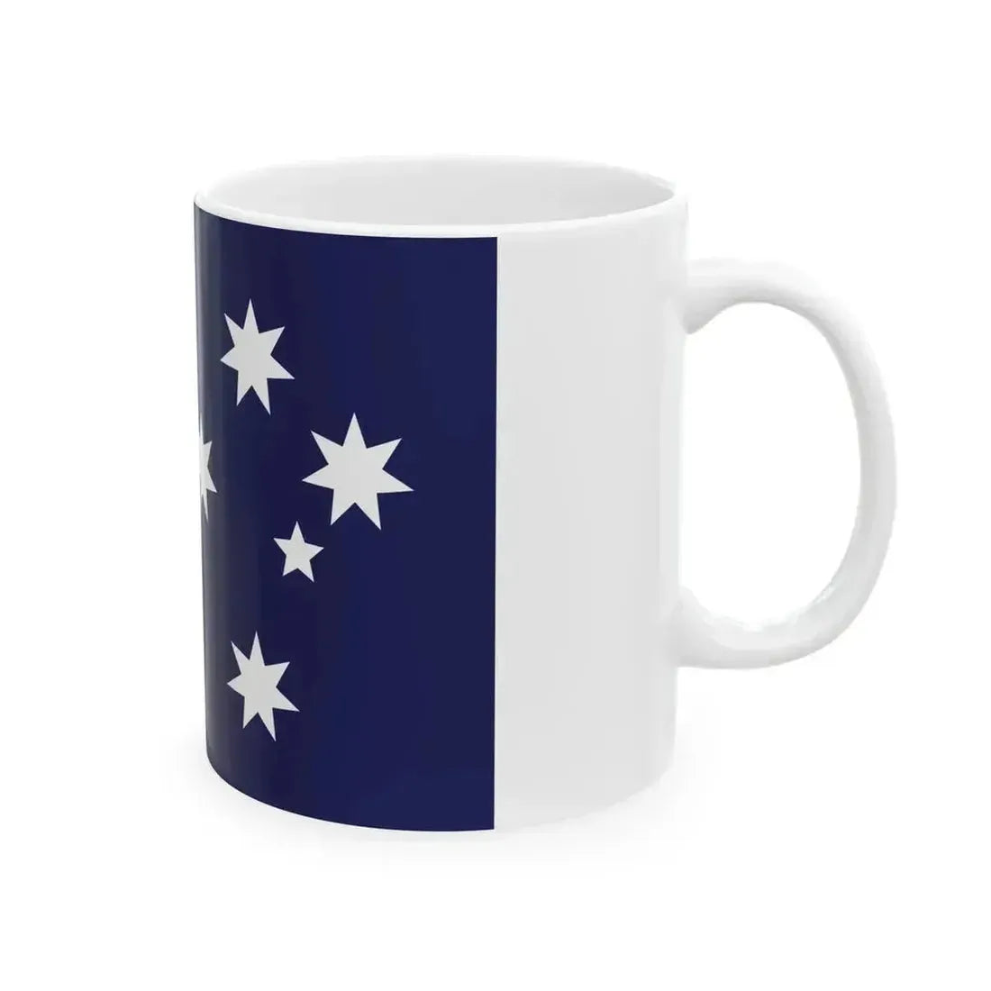 Australian Commonwealth Flag - Ausflag (Australia) White Coffee Mug - Go Mug Yourself