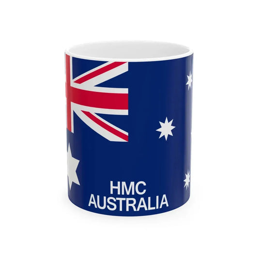 Australian Customs Flag 1901-1903 (Australia) White Coffee Mug 11oz - Go Mug Yourself