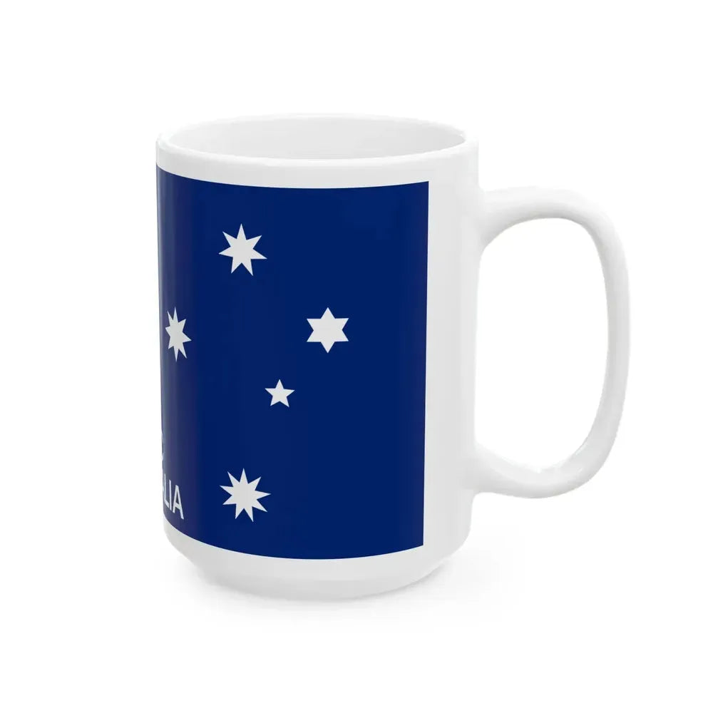 Australian Customs Flag 1901-1903 (Australia) White Coffee Mug - Go Mug Yourself