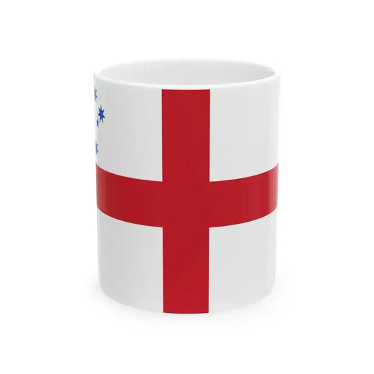 Australian English-heritage flag (Australia) White Coffee Mug 11oz - Go Mug Yourself