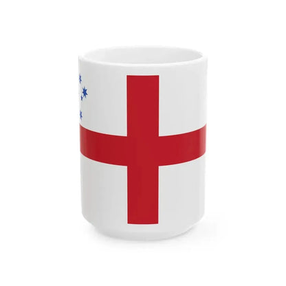 Australian English-heritage flag (Australia) White Coffee Mug 15oz - Go Mug Yourself