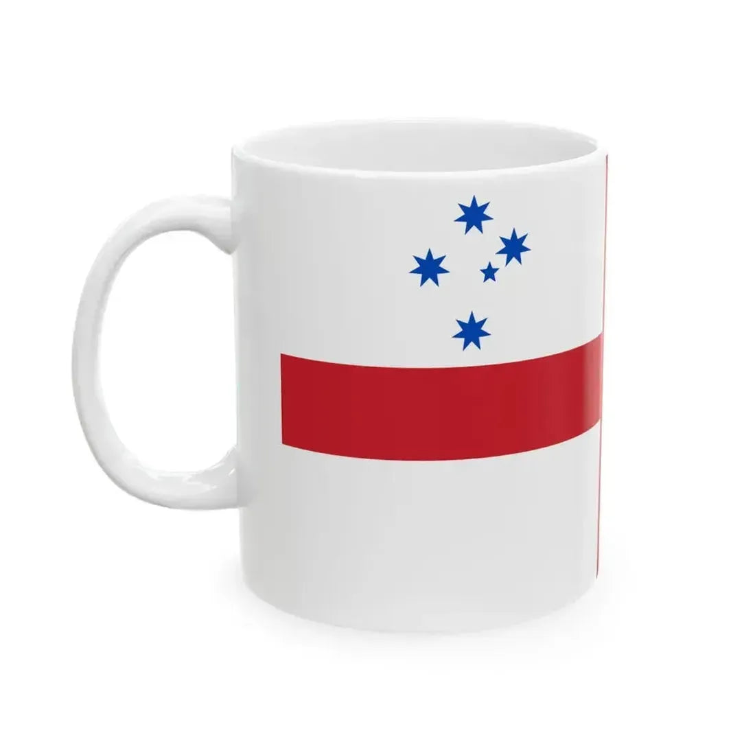 Australian English-heritage flag (Australia) White Coffee Mug - Go Mug Yourself