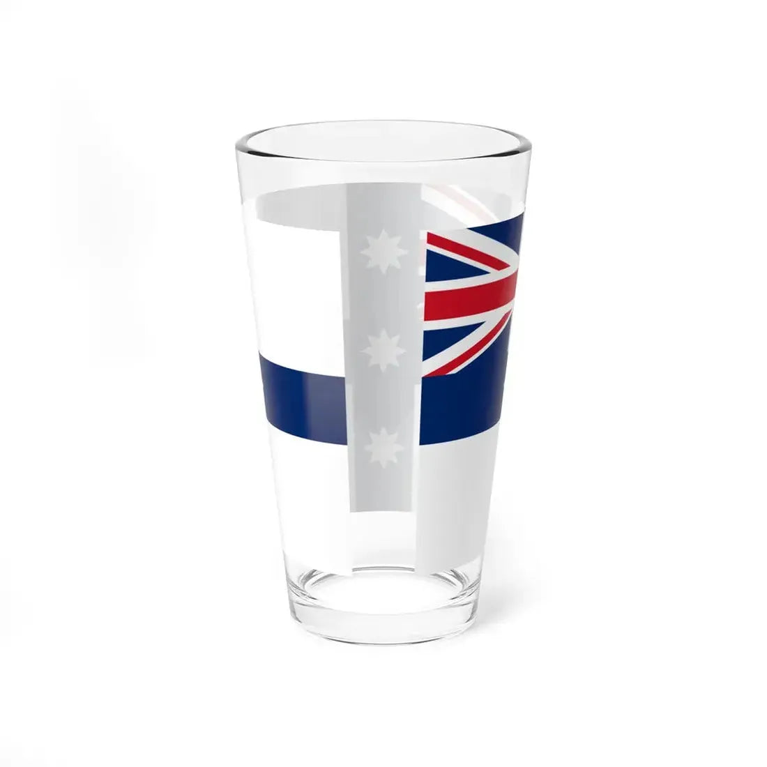 Australian Federation Flag (Australia) Pint Glass 16oz - Go Mug Yourself