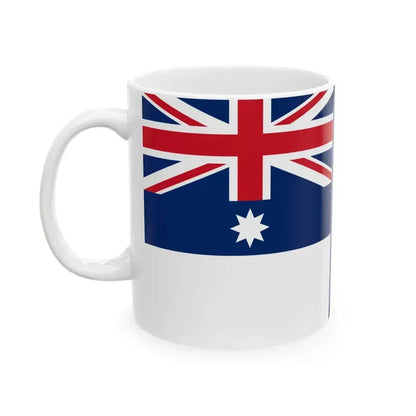 Australian Federation Flag (Australia) White Coffee Mug - Go Mug Yourself