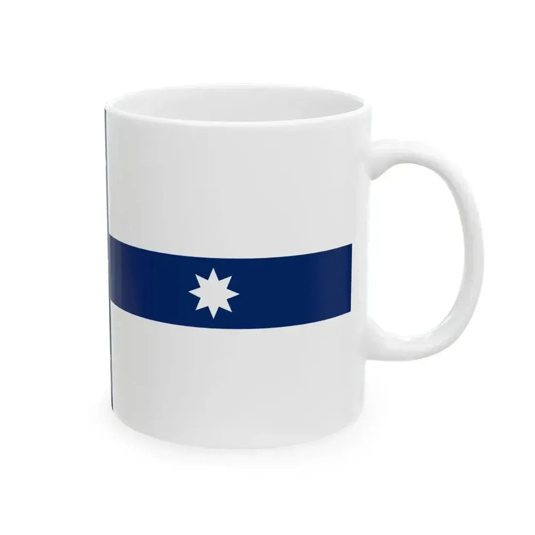 Australian Federation Flag (Australia) White Coffee Mug - Go Mug Yourself