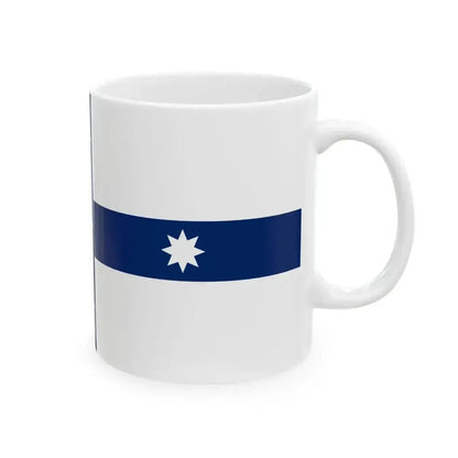 Australian Federation Flag (Australia) White Coffee Mug - Go Mug Yourself