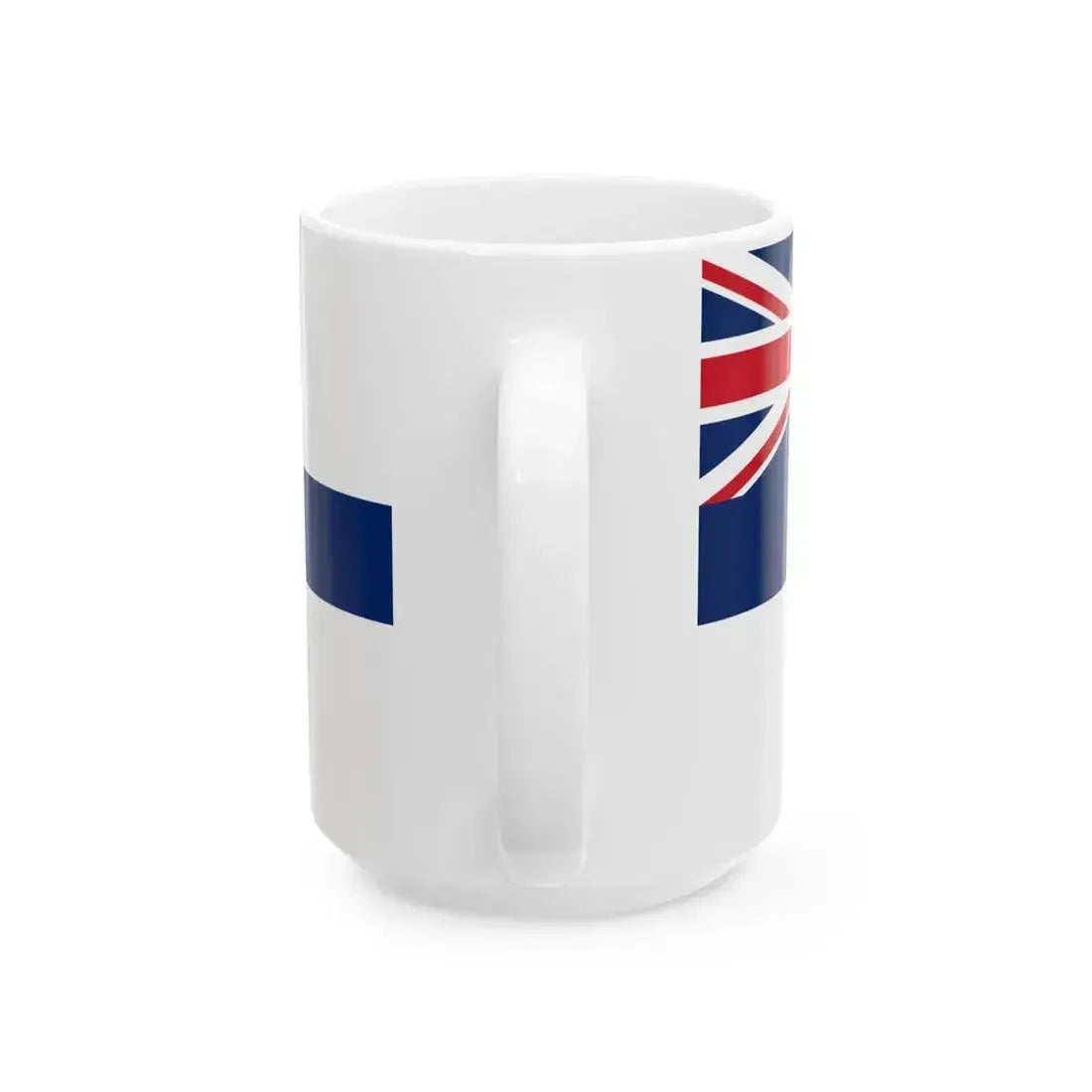Australian Federation Flag (Australia) White Coffee Mug - Go Mug Yourself