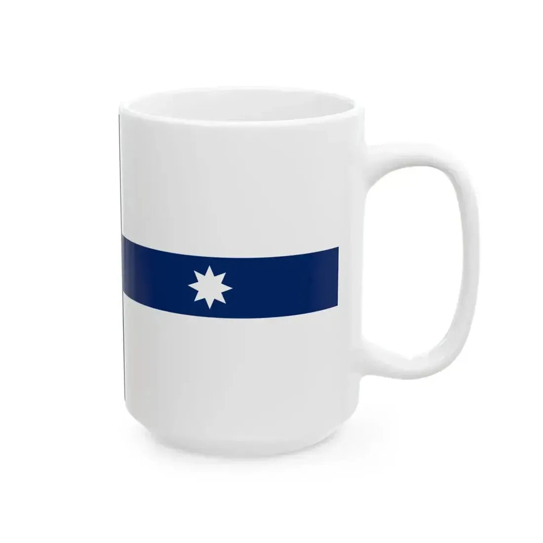 Australian Federation Flag (Australia) White Coffee Mug - Go Mug Yourself