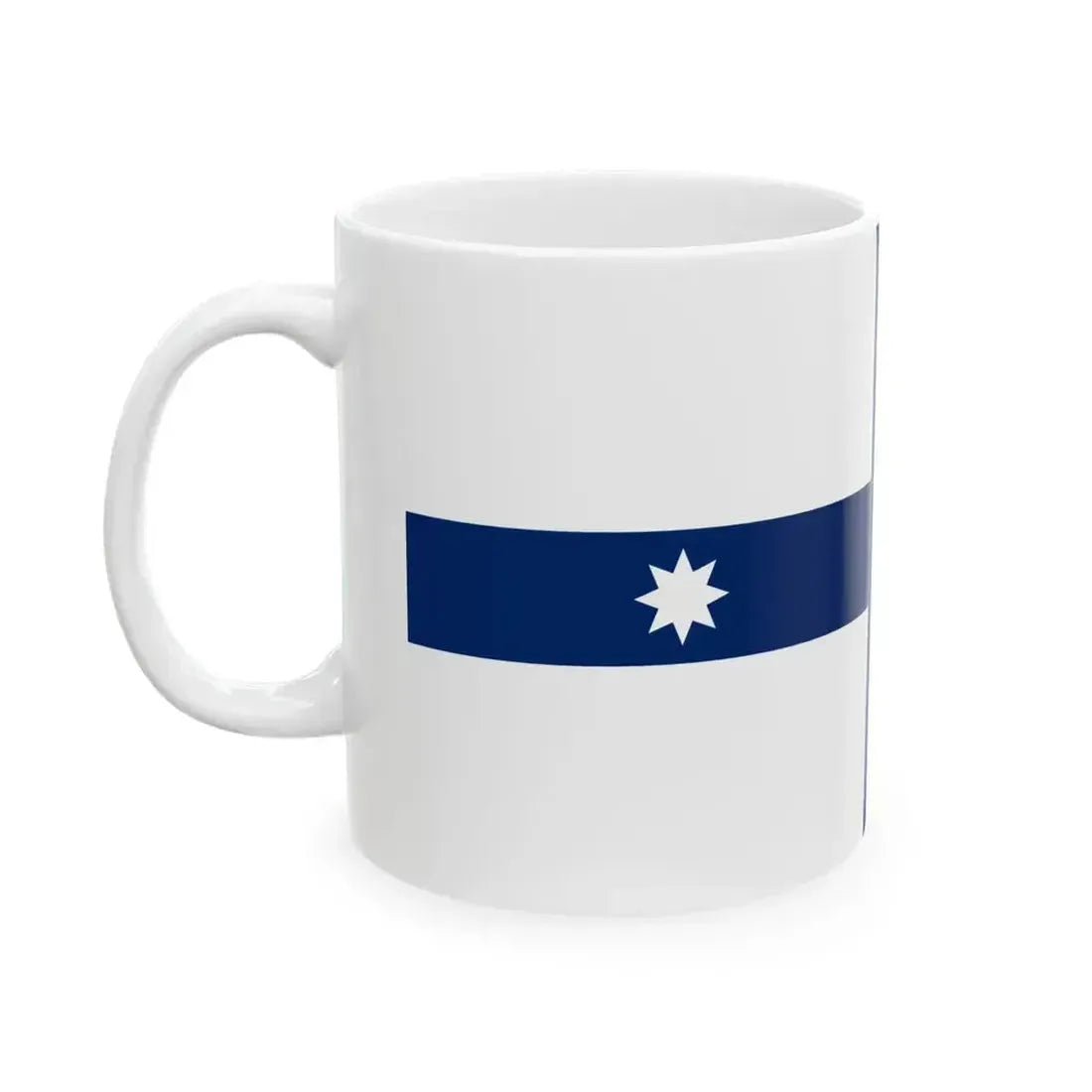 Australian Federation Flag without Union Jack (Australia) White Coffee Mug - Go Mug Yourself