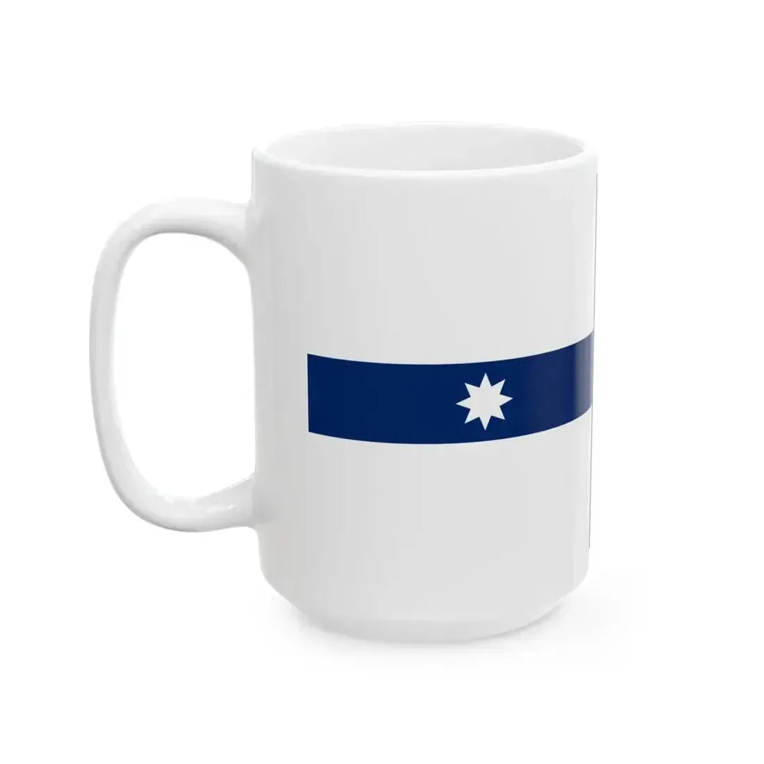 Australian Federation Flag without Union Jack (Australia) White Coffee Mug - Go Mug Yourself