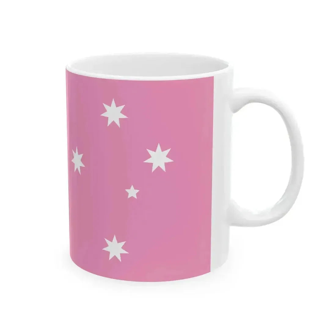 Australian Gay Pride Flag with Aboriginal Flag (Australia) White Coffee Mug - Go Mug Yourself