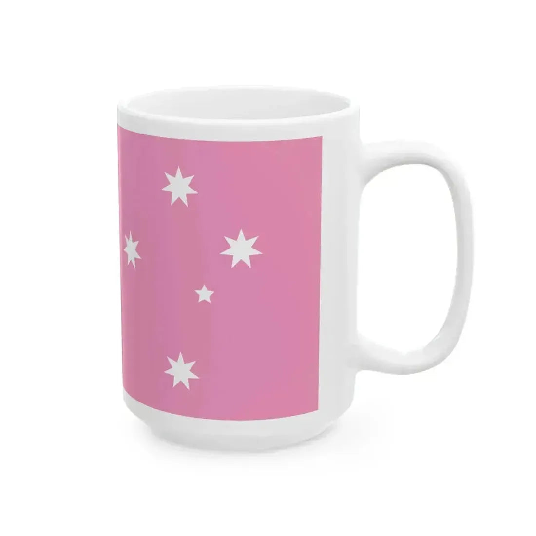 Australian Gay Pride Flag with Aboriginal Flag (Australia) White Coffee Mug - Go Mug Yourself
