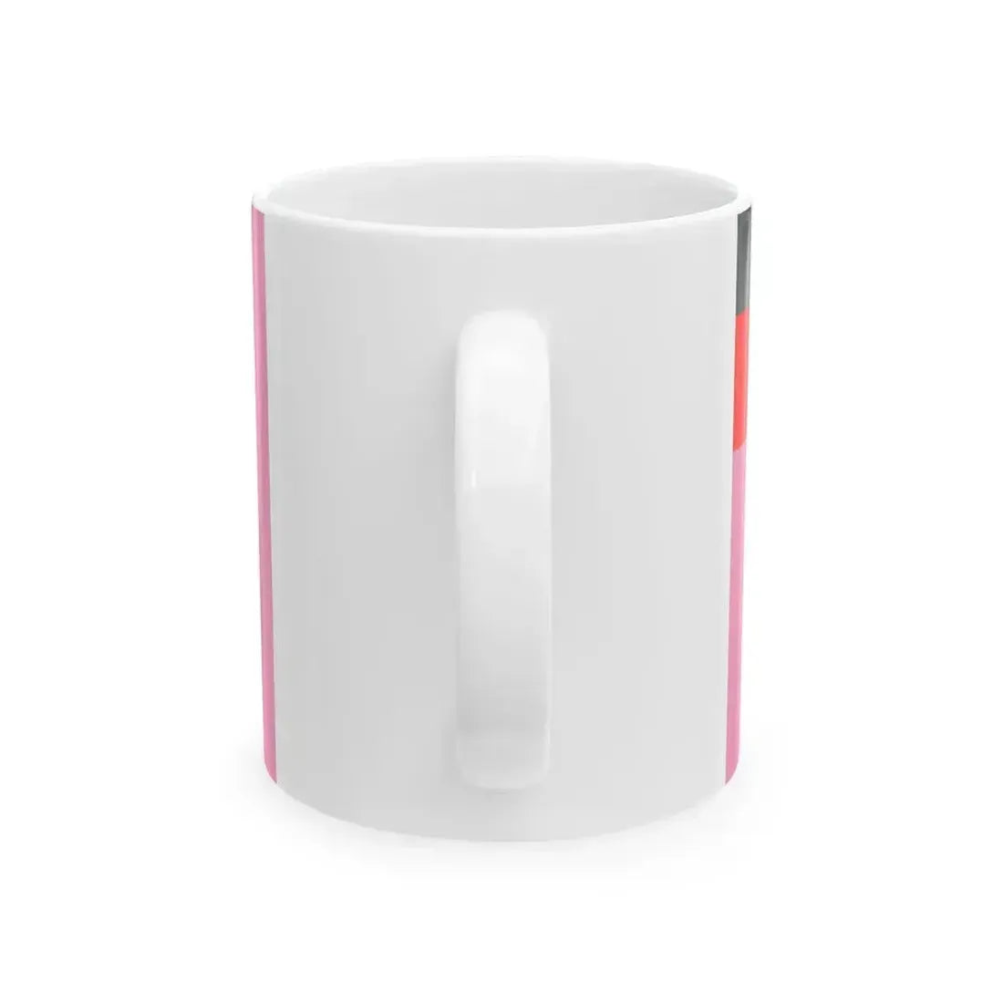 Australian Gay Pride with Aboriginal Flag Rainbow Crux 2-3 (Australia) White Coffee Mug - Go Mug Yourself