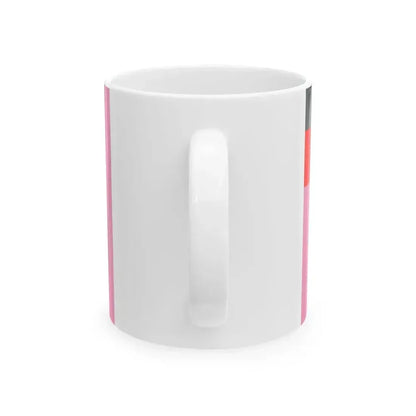 Australian Gay Pride with Aboriginal Flag Rainbow Crux 2-3 (Australia) White Coffee Mug - Go Mug Yourself