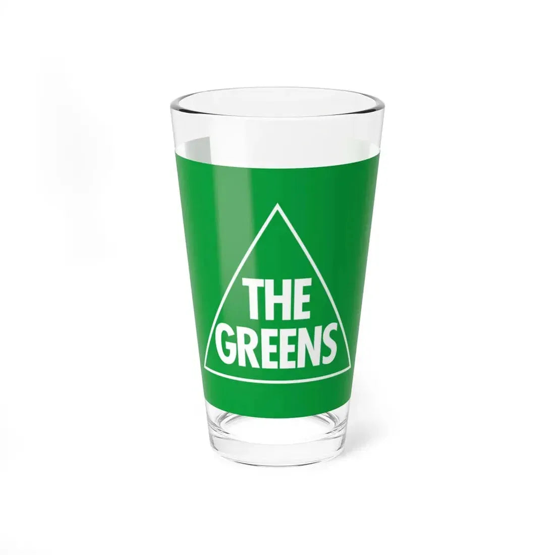 Australian Greens flag (Australia) Pint Glass 16oz 16oz - Go Mug Yourself
