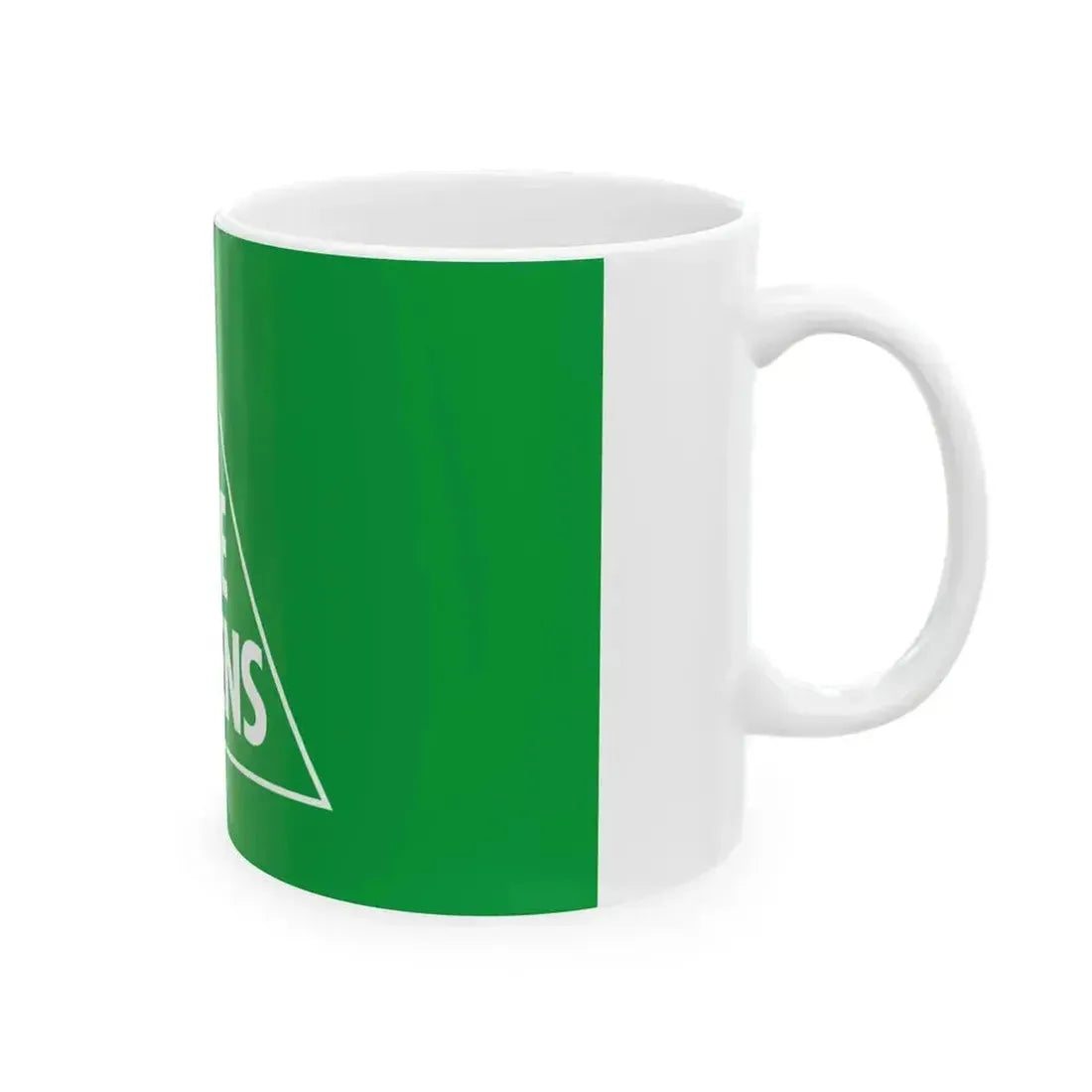 Australian Greens flag (Australia) White Coffee Mug - Go Mug Yourself