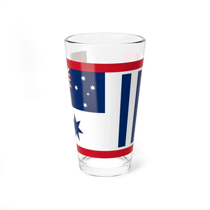 Australian Honour Flag (Australia) Pint Glass 16oz 16oz - Go Mug Yourself