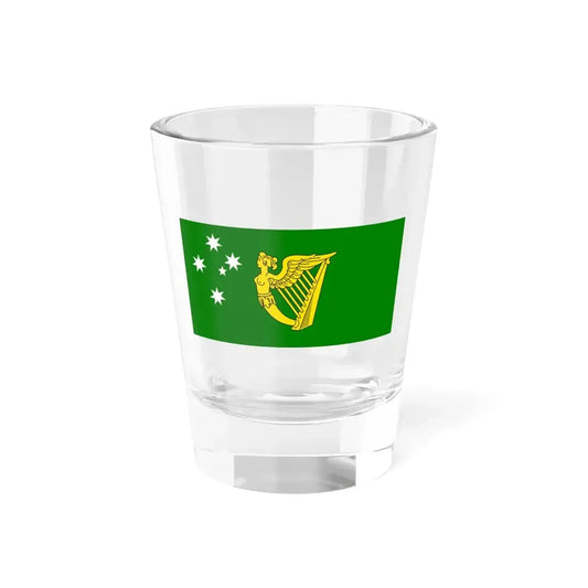 Australian Irish-heritage flag (Australia) Shot Glass 1.5oz 1.5oz - Go Mug Yourself