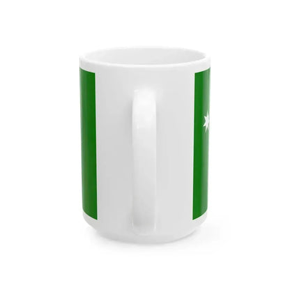 Australian Irish-heritage flag (Australia) White Coffee Mug - Go Mug Yourself