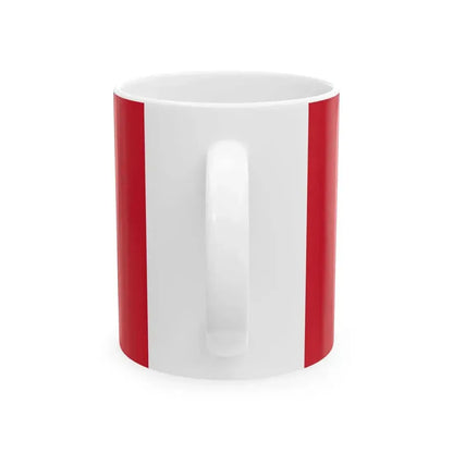 Australian Manx-heritage flag (Australia) White Coffee Mug - Go Mug Yourself
