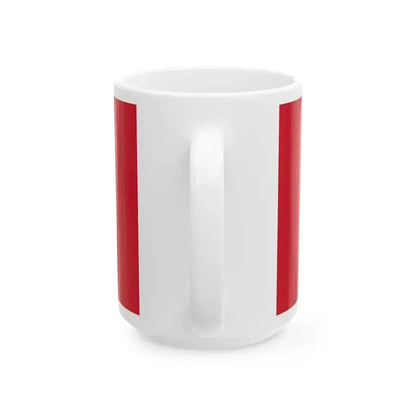 Australian Manx-heritage flag (Australia) White Coffee Mug - Go Mug Yourself