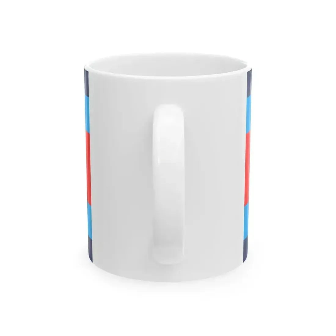Australian O7 Air Commodore Officer Distinguishing Flag (Australia) White Coffee Mug - Go Mug Yourself