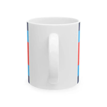 Australian O7 Air Commodore Officer Distinguishing Flag (Australia) White Coffee Mug - Go Mug Yourself