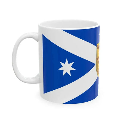 Australian Scottish-heritage flag (Australia) White Coffee Mug - Go Mug Yourself