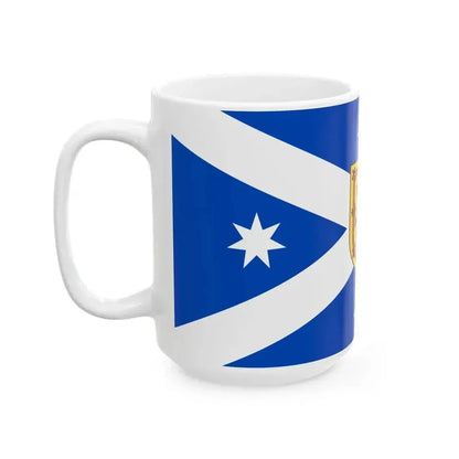 Australian Scottish-heritage flag (Australia) White Coffee Mug - Go Mug Yourself