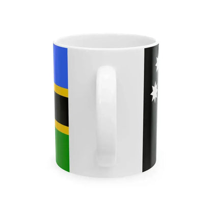 Australian South Sea Islanders flag (Australia) White Coffee Mug - Go Mug Yourself