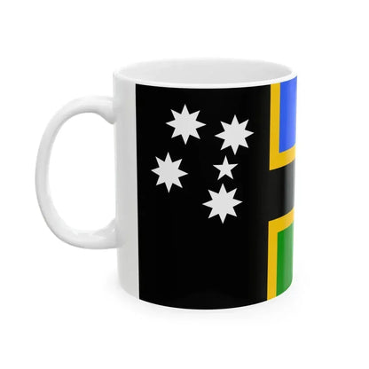 Australian South Sea Islanders flag (Australia) White Coffee Mug - Go Mug Yourself