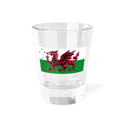 Australian Welsh-heritage flag (Australia) Shot Glass 1.5oz 1.5oz - Go Mug Yourself