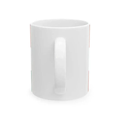Austria-Hungary civil ensign artistic (Austria) White Coffee Mug - Go Mug Yourself