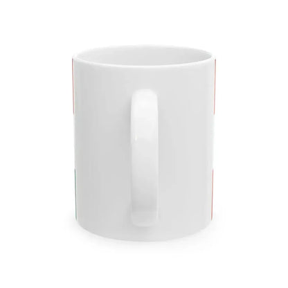 Austria-Hungary civil ensign artistic (Austria) White Coffee Mug - Go Mug Yourself