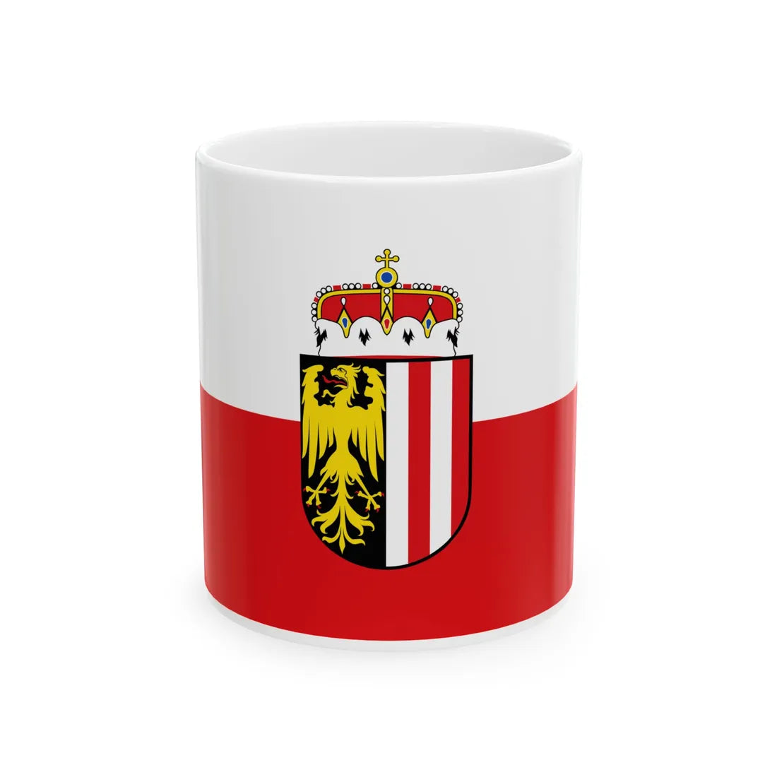Austria-upper-austria (Austria) White Coffee Mug 11oz - Go Mug Yourself