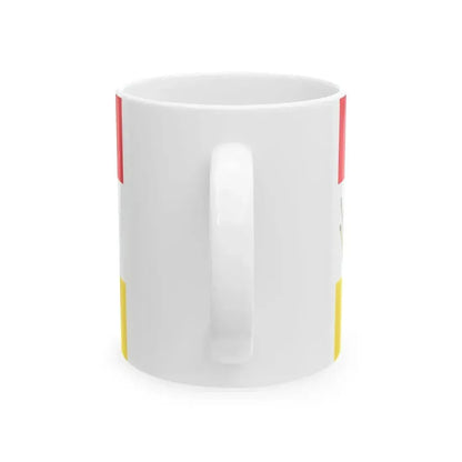 Austrian Low Countries Flag (Belgium) White Coffee Mug - Go Mug Yourself
