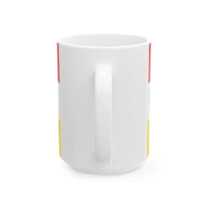 Austrian Low Countries Flag (Belgium) White Coffee Mug - Go Mug Yourself