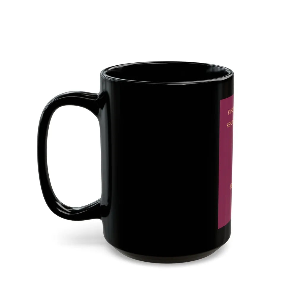 Austrian Passport - Black Coffee Mug-Go Mug Yourself