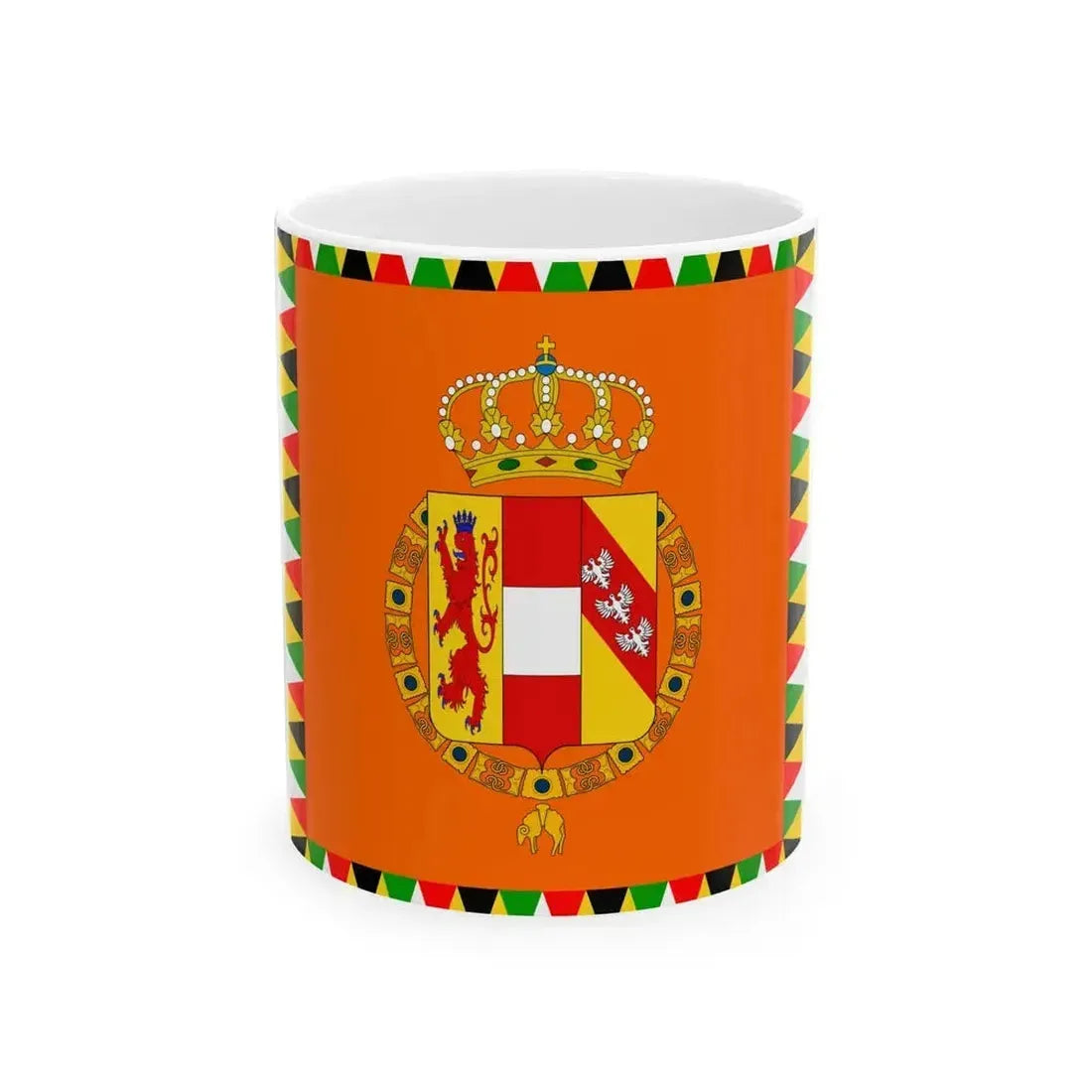 Austro-Hungarian archducal standard 1915 (Austria) White Coffee Mug 11oz - Go Mug Yourself