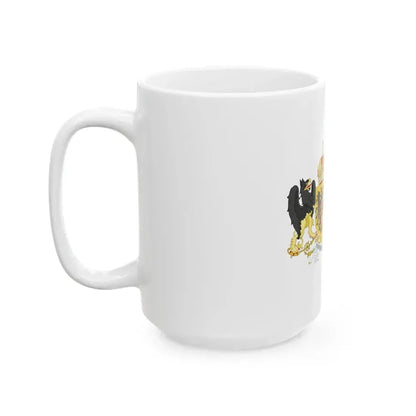 Austro-hungarian coat of arms 1914 - White Coffee Mug - Go Mug Yourself