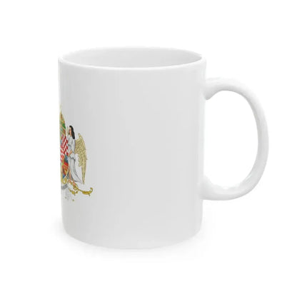 Austro-hungarian coat of arms 1914 - White Coffee Mug - Go Mug Yourself